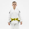 Hooks Kids Prolight II BJJ Gi - White w/ Black & Gun Metal includes White Belt - Just Jits