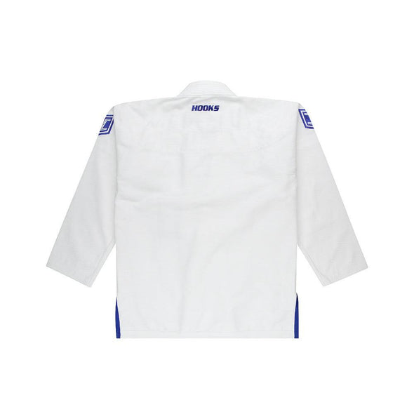 Hooks Prolight II BJJ Gi - White w/Blue - Just Jits