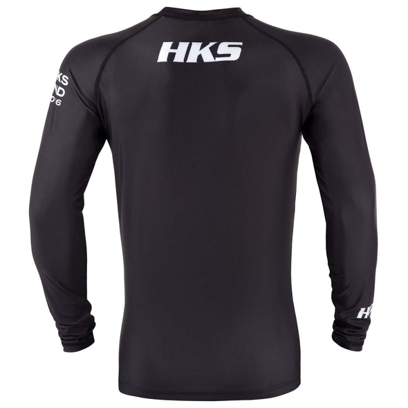 Hooks Long Sleeve Ranked Rashguard - Black - Just Jits