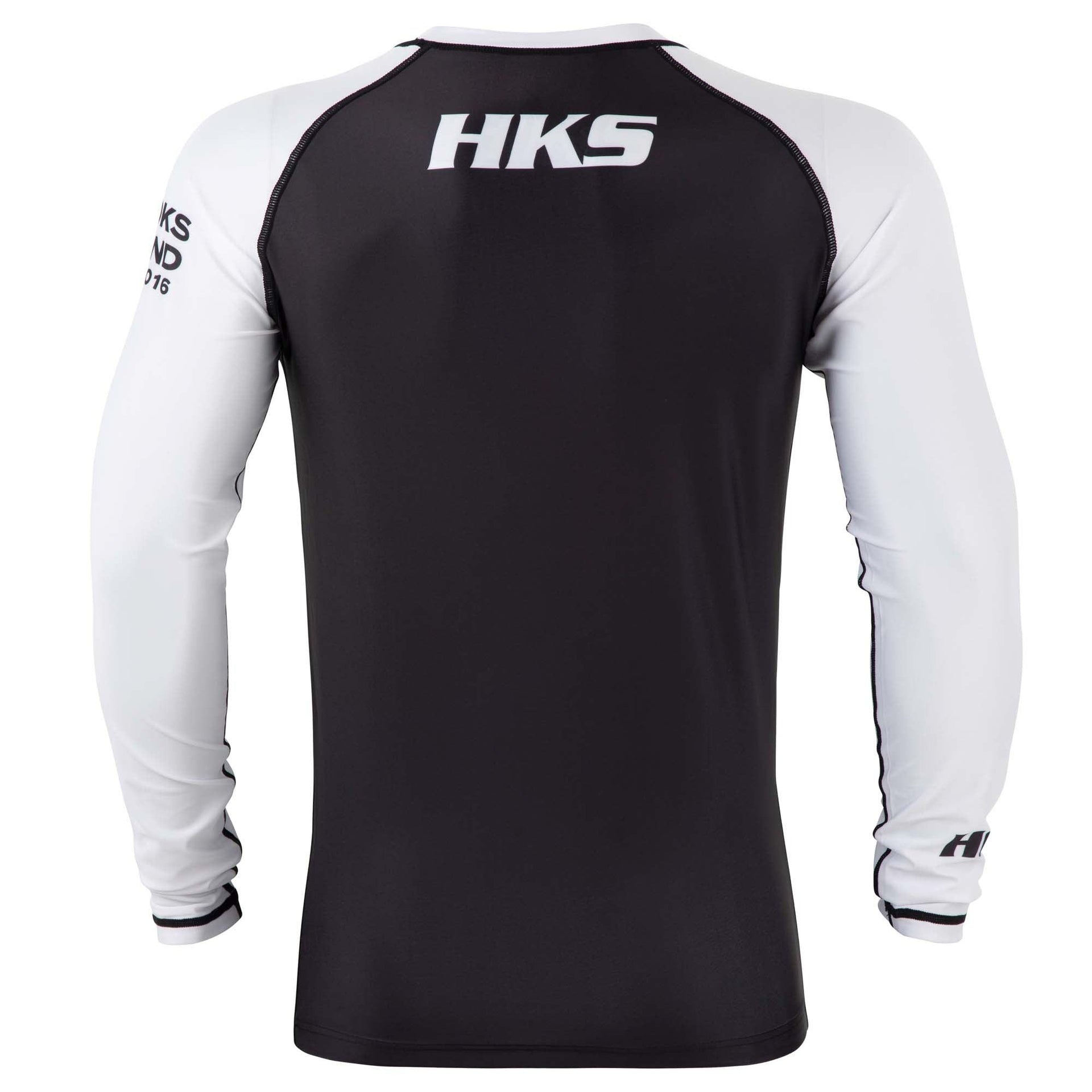Hooks Long Sleeve Ranked Rashguard - White - Just Jits
