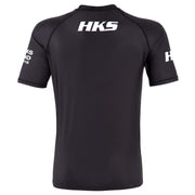 Hooks Short Sleeve Ranked Rashguard - Black - Just Jits