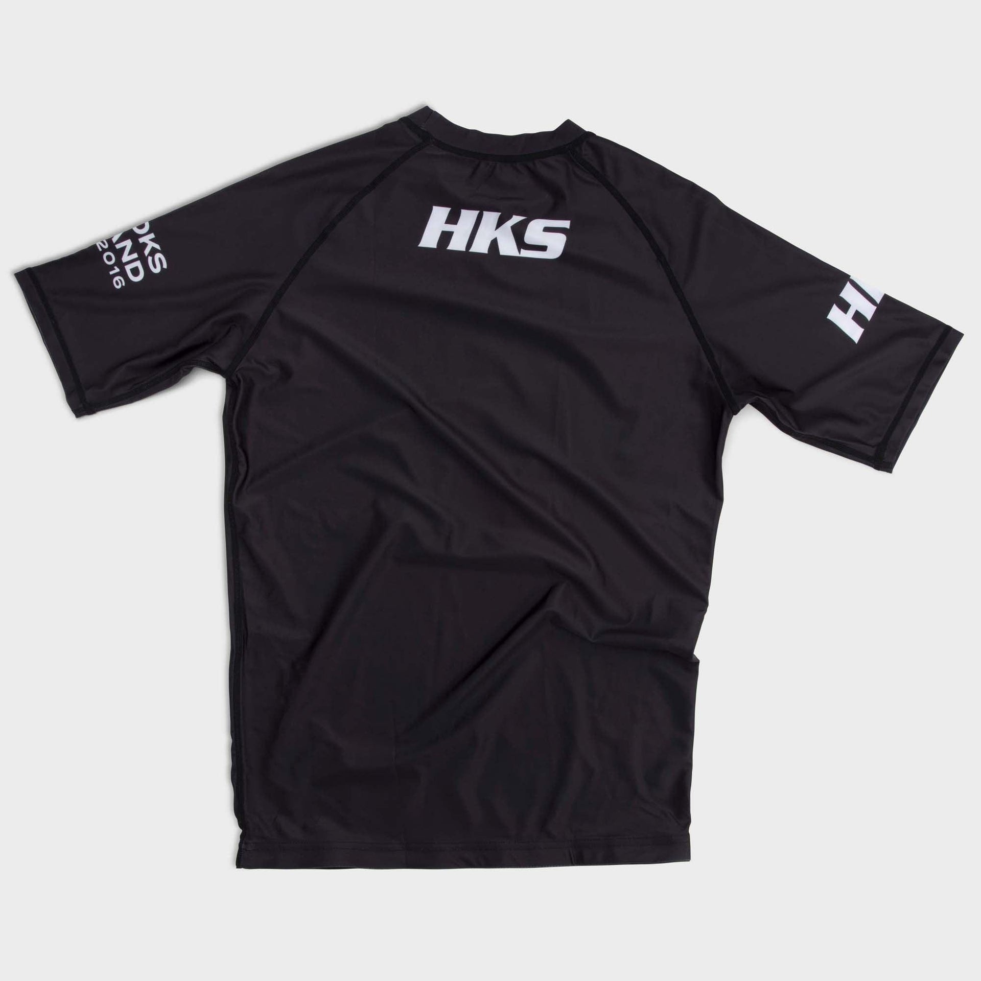 Hooks Short Sleeve Ranked Rashguard - Black - Just Jits