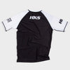 Hooks Short Sleeve Ranked Rashguard - White - Just Jits