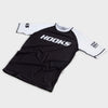 Hooks Short Sleeve Ranked Rashguard - White - Just Jits