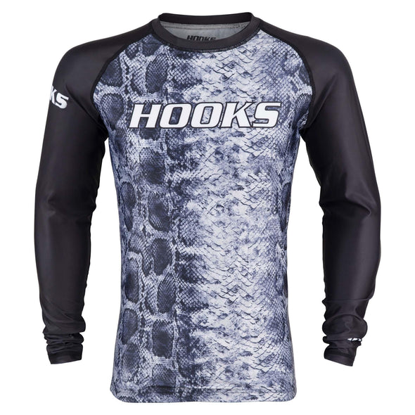 Hooks Serpent Rash Guard - Long Sleeve - Just Jits