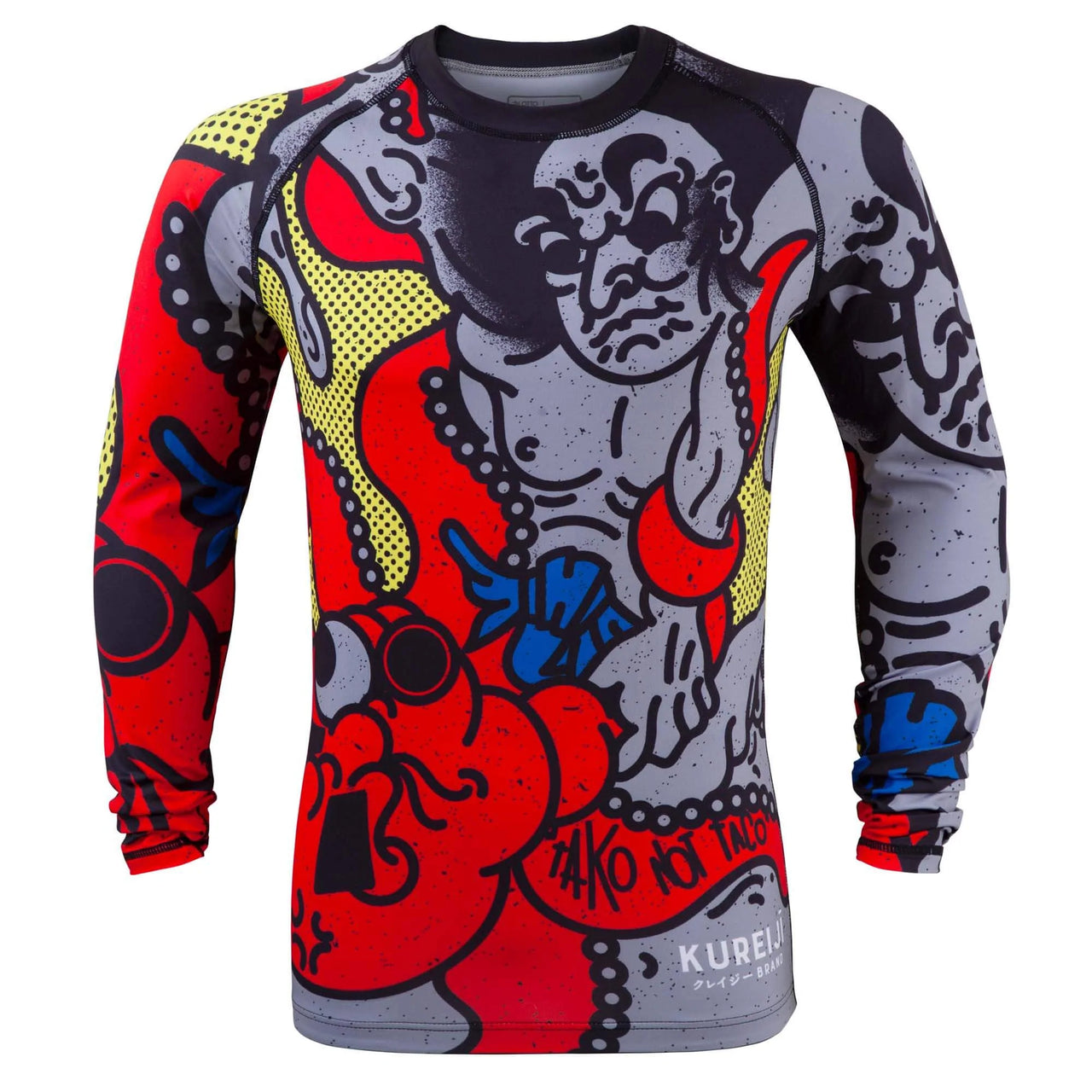 Kureiji Tako Rashguard - Long Sleeve - Just Jits