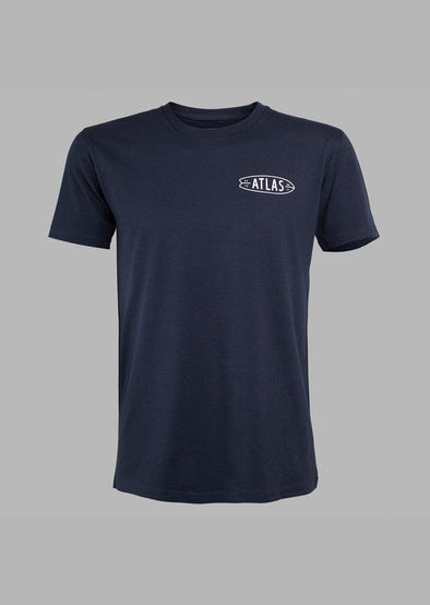 ATLAS CLEARANCE BOARD TEE - NAVY - Just Jits