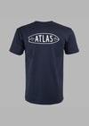 ATLAS CLEARANCE BOARD TEE - NAVY - Just Jits