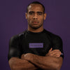Atlas Box Logo Rashguard - Black / Purple - Just Jits