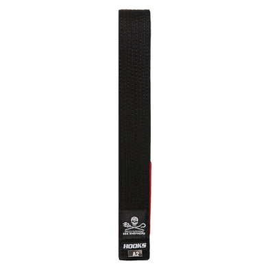 Hooks Sea Shepherd Collaboration Premium Pearl BJJ Belt - Just Jits