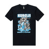 Kureiji - Catzilla Tee Navy Blue - Just Jits