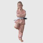 Hooks Kids Peach BJJ Gi