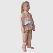 Peach Kids BJJ Gi