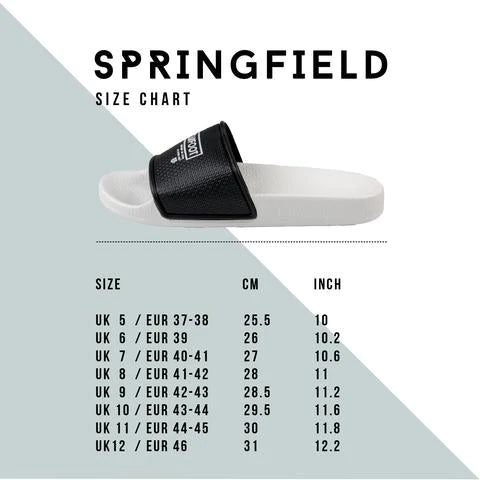 Bearfoot Springfield White Sliders - Just Jits