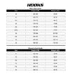 Hooks Jiu Jitsu Gi Size Chart