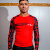 Tatami Uncover Long Sleeve Rash Guard - Red - Just Jits