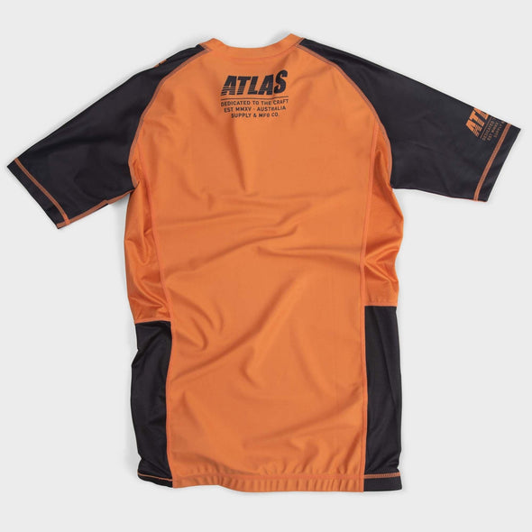 Atlas Splitter Rashguard - Burnt Orange - Just Jits