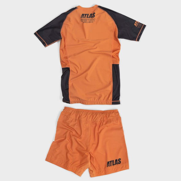 Atlas Splitter Rashguard - Burnt Orange - Just Jits