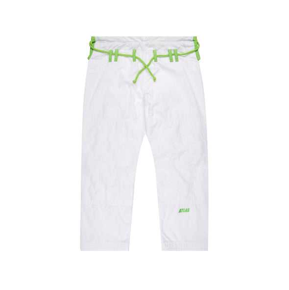 Atlas Pro Standard Competitor - White with Black/Green - Just Jits