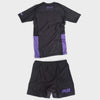 The Atlas Brand Splitter Shorts - Black / Purple - Just Jits