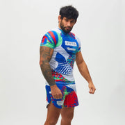 VHTS x J. Demsky - Collaboration Short Sleeve Rashguard - Just Jits