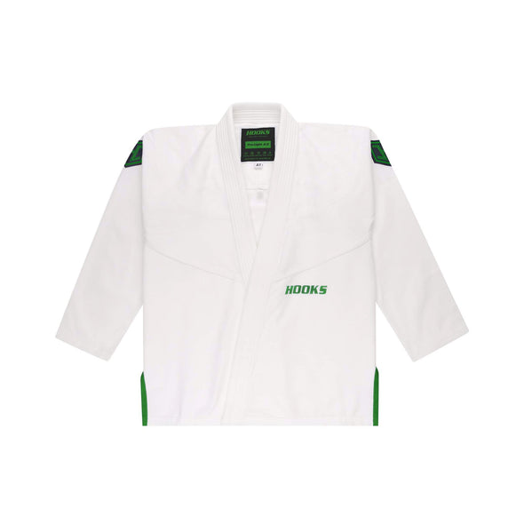 Hooks BJJ GI - Kids Prolight II with White Belt - White Goblin