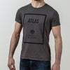 ATLAS CLEARANCE Jiu Jitsu Division Tee CHARCOAL - Just Jits