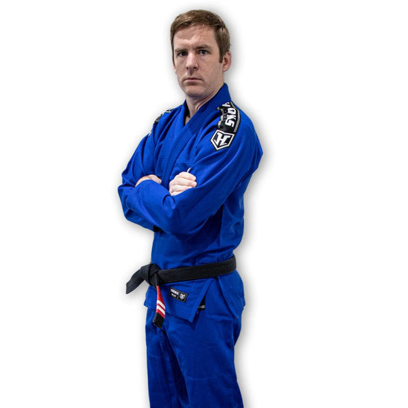 Hooks Origin BJJ Gi - Blue with White Belt - Just Jits